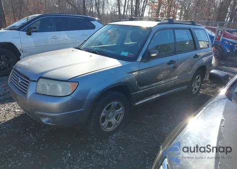 2007 Subaru Forester 2.5X from USA, damaged, VIN JF1SG63617H739418